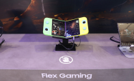 三星MWC 2025展示代号“Flex Gaming”概念折叠屏掌机